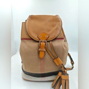 Authentic Burberry Backpack